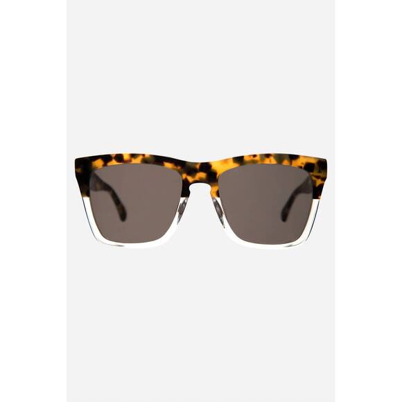 NEW ILLESTEVA women\'s los feliz sunglasses in half/half tortoise